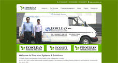 Desktop Screenshot of ecocleanindia.com